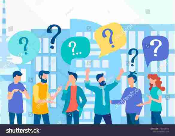 people have questions